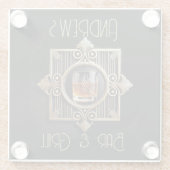 Activiteiten in de omgeving van Art Deco, Black &  Glazen Onderzetter (Achterkant)