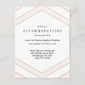 Activiteiten in de omgeving van Art Deco Geometric Informatiekaartje (Voorkant)