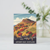 Activiteiten in de omgeving van Arthur's Seat Edin Briefkaart (Staand voorkant)