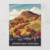 Activiteiten in de omgeving van Arthur's Seat Edin Briefkaart (Voorkant)