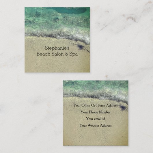 Activiteiten in de omgeving van Artistic Beach Abs Afsprakenkaartje (Voorkant / Achterkant)