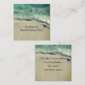 Activiteiten in de omgeving van Artistic Beach Abs Vierkante Visitekaartje (Voorkant / Achterkant)