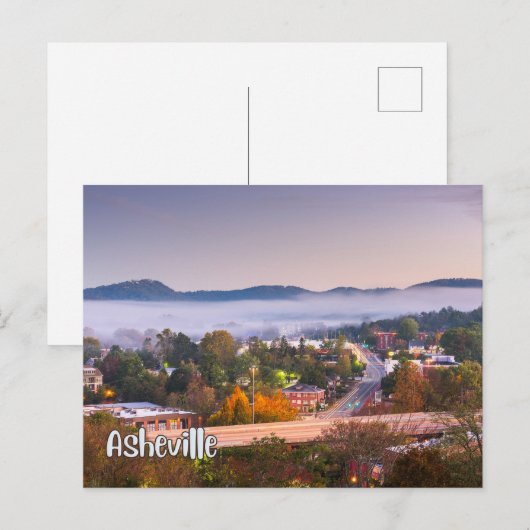 Activiteiten in de omgeving van Asheville, North C Briefkaart (Voorkant / Achterkant)