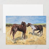 Activiteiten in de omgeving van Assateague Island  Feestdagenkaart (Voorkant / Achterkant)