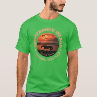 Activiteiten in de omgeving van Assateague Island  T-shirt