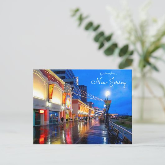 Activiteiten in de omgeving van Atlantic City New Briefkaart (Staand voorkant)