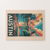 Activiteiten in de omgeving van Austin Texas Skyli Legpuzzel (Horizontaal)