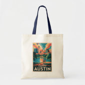 Activiteiten in de omgeving van Austin Texas Skyli Tote Bag (Voorkant)