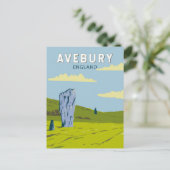 Activiteiten in de omgeving van Avebury England Tr Briefkaart (Staand voorkant)