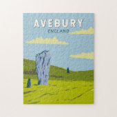 Activiteiten in de omgeving van Avebury England Tr Legpuzzel (Verticaal)