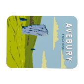 Activiteiten in de omgeving van Avebury England Tr Magneet (Horizontaal)