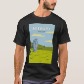 Activiteiten in de omgeving van Avebury England Tr T-shirt (Voorkant)
