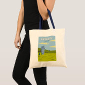 Activiteiten in de omgeving van Avebury England Tr Tote Bag (Voorkant (product))