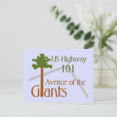 Activiteiten in de omgeving van Avenue of the Gian Briefkaart (Staand voorkant)