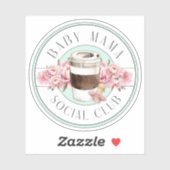 Activiteiten in de omgeving van Baby Mama Social C Sticker (Vel)