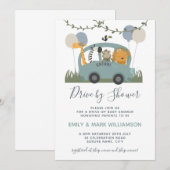 Activiteiten in de omgeving van Baby shower Safari Kaart (Voorkant / Achterkant)