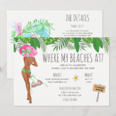 Activiteiten in de omgeving van Bachelorette Beach Kaart (Voorkant / Achterkant)