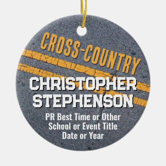 Activiteiten in de omgeving van Back Cross Country Keramisch Ornament (Voorkant)