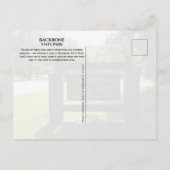 Activiteiten in de omgeving van Backbone State Par Briefkaart (Achterkant)