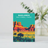 Activiteiten in de omgeving van Badlands National  Briefkaart (Staand voorkant)