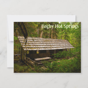 Activiteiten in de omgeving van Bagby Hot Springs  Briefkaart