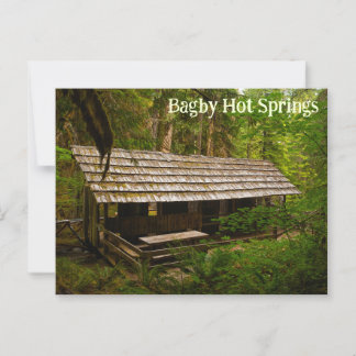 Activiteiten in de omgeving van Bagby Hot Springs Briefkaart