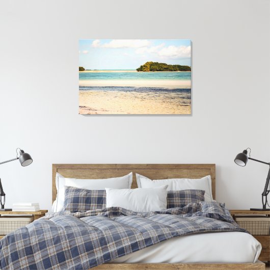 Activiteiten in de omgeving van Bahia Honda Beach  Canvas Afdruk (Insitu (Slaapkamer))