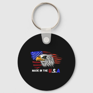Activiteiten in de omgeving van Bald Eagle Patriot Sleutelhanger