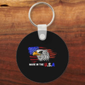 Activiteiten in de omgeving van Bald Eagle Patriot Sleutelhanger (Voorkant)