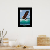 Activiteiten in de omgeving van Bald Eagle, Waves  Poster (Keuken)