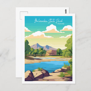 Activiteiten in de omgeving van Balmorhea State Pa Briefkaart