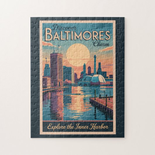 Activiteiten in de omgeving van Baltimore Maryland Legpuzzel (Verticaal)