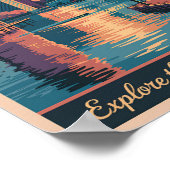 Activiteiten in de omgeving van Baltimore Maryland Poster (Hoek)