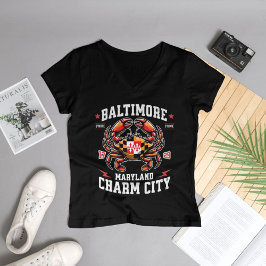 Activiteiten in de omgeving van Baltimore Maryland T-shirt