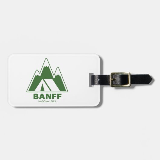 Activiteiten in de omgeving van Banff National Par Bagagelabel (Voorkant horizontaal)