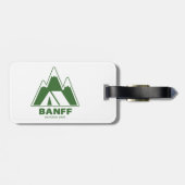 Activiteiten in de omgeving van Banff National Par Bagagelabel (Achterkant horizontaal)