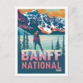 Activiteiten in de omgeving van Banff National Par Briefkaart (Voorkant)