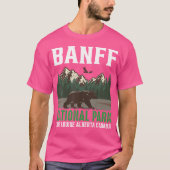 Activiteiten in de omgeving van Banff National Par T-shirt (Voorkant)