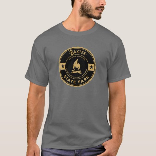 Activiteiten in de omgeving van Baxter State Park  T-shirt (Voorkant)