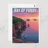 Activiteiten in de omgeving van Bay of Fundy Nova Briefkaart (Voorkant / Achterkant)