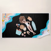 Activiteiten in de omgeving van Beach Babe's Besti Strandlaken (Voorkant)