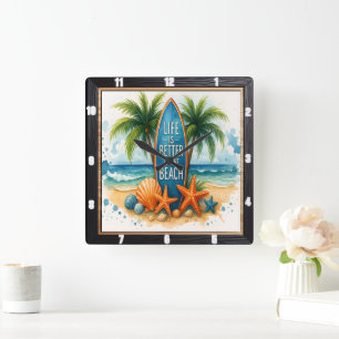 Activiteiten in de omgeving van Beach Life Surfboa Vierkante Klok