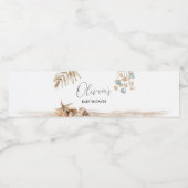 Activiteiten in de omgeving van Beach Ocean Corals Waterfles Etiket (Enkel label)