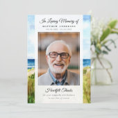 Activiteiten in de omgeving van Beach Ocean Photo Bedankkaart (Staand voorkant)