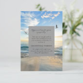 Activiteiten in de omgeving van Beach Ocean Photo  Bedankkaart (Staand voorkant)