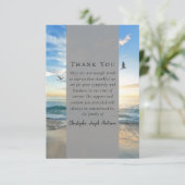 Activiteiten in de omgeving van Beach Ocean Photo  Bedankkaart (Staand voorkant)