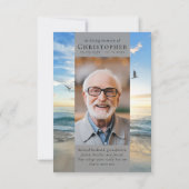 Activiteiten in de omgeving van Beach Ocean Photo  Bedankkaart (Achterkant)