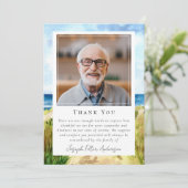 Activiteiten in de omgeving van Beach Ocean Photo Bedankkaart (Staand voorkant)