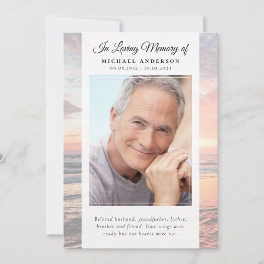 Activiteiten in de omgeving van Beach Ocean Photo  Kaart (Voorkant)