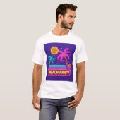 Activiteiten in de omgeving van Beach Party Neon - T-shirt (Voorkant volledig)